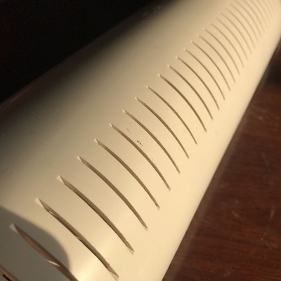 Szczelinowa rura osłonowa z PVC o pojemności 500 mm Pola użytkowe o pojemności